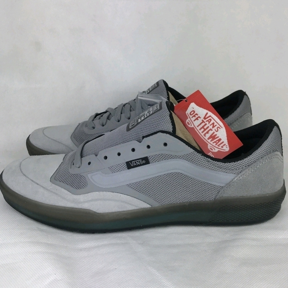 Vans Ave Pro 1 Reflective Gray Men 7 Size Skateboarding Suede 112025 - Picture 6 of 11